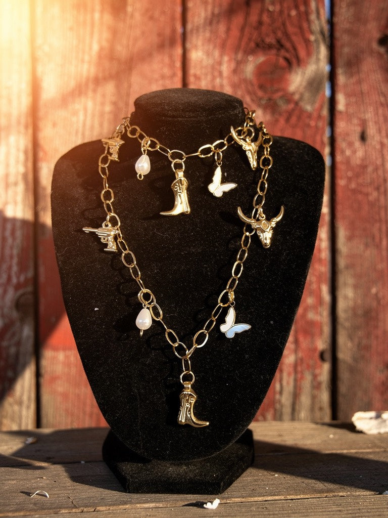 Parure bracelet/collier Lena