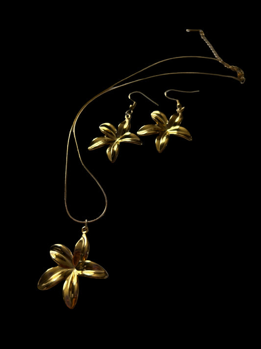 Parure collier/boucles d'oreilles